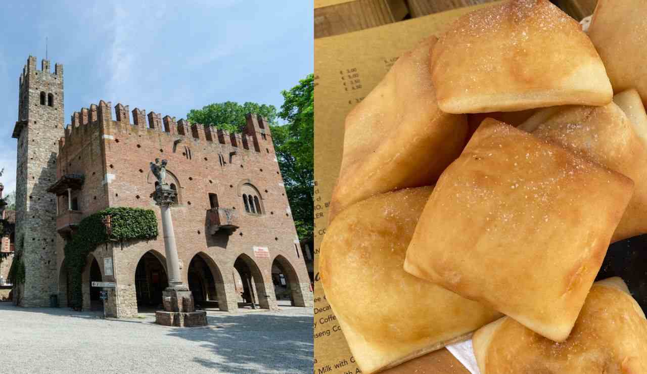 Castello e gnocco fritto