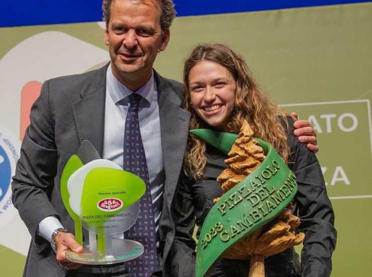 Giulia Vicini nel 2023, quando vinse il suo primo premio. - Improntaunika.it