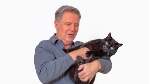 Gatto e il suo padrone