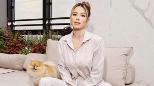 Diletta Leotta e il suo cane