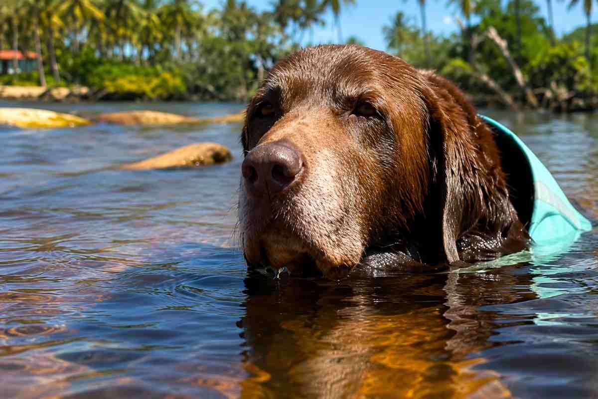 Bono, il Labrador campione di surf, compie 16 anni e torna nella Penisola di Maraú