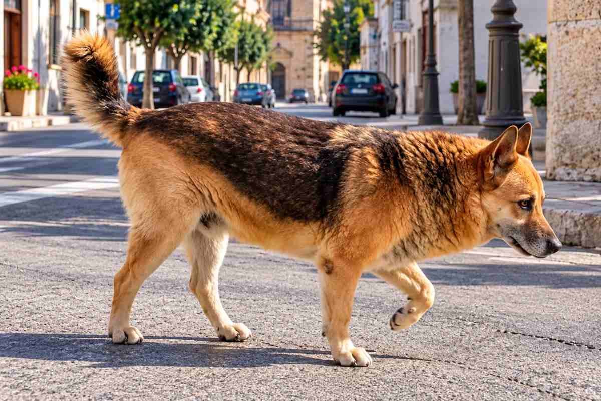 Rex, il cane di quartiere di Novoli, è morto dopo 19 anni di affetto e rispetto
